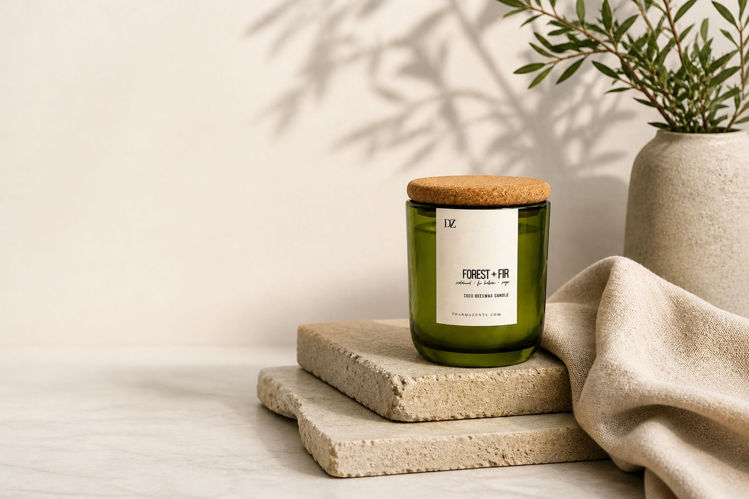 Dharmazents candle