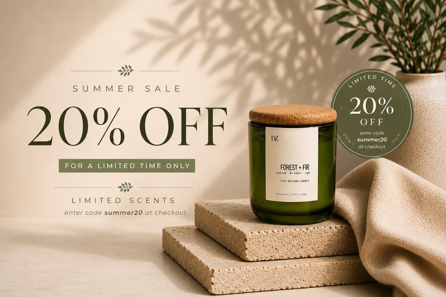 Summer Sale 20% Off — Use code SUMMER20